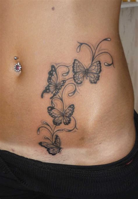 stomach tattoos for females